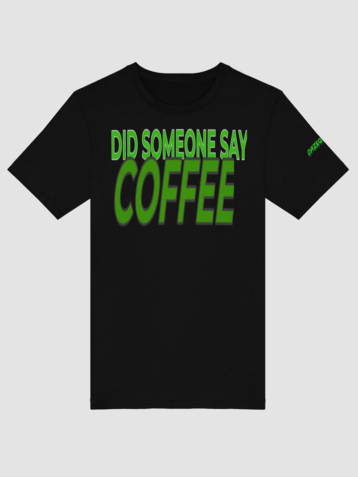 COFFEEE T-shirt product image (1)