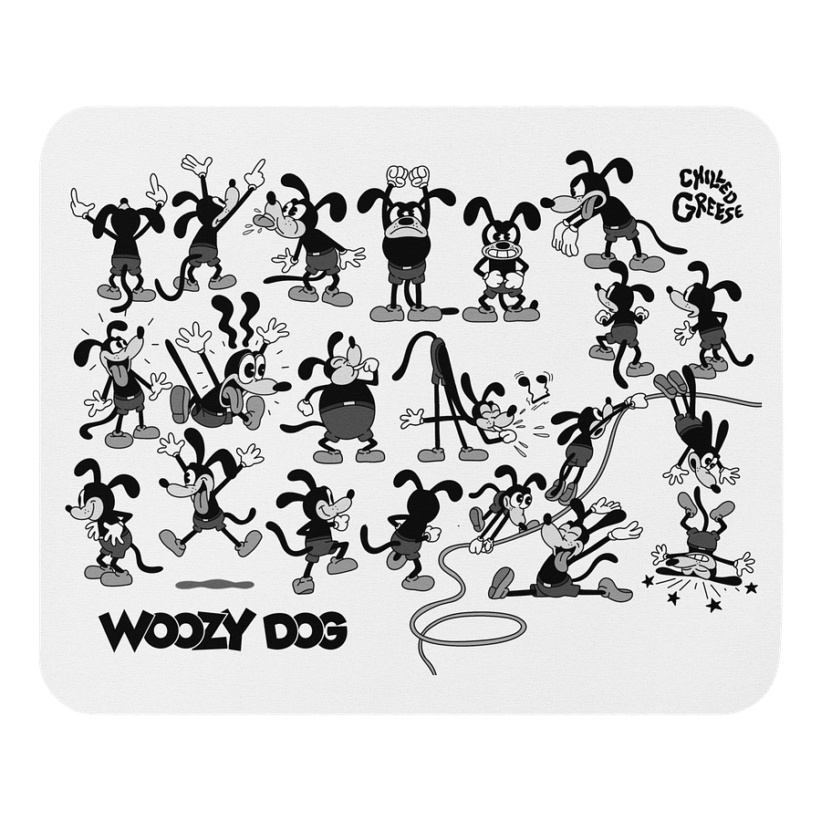 Woozy Dog Mouse Pad product image (1)