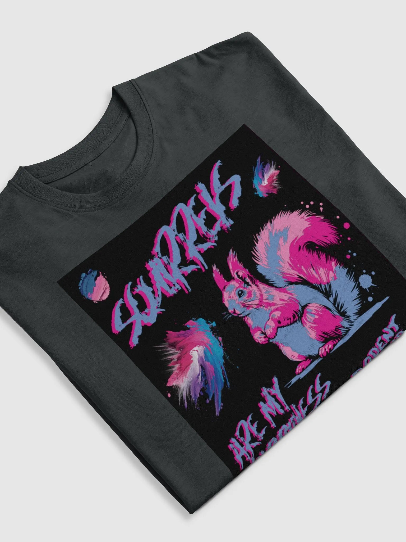 SQUIRRELS ARE MY HAPPINESS, SUPER SOFT TEE product image (5)