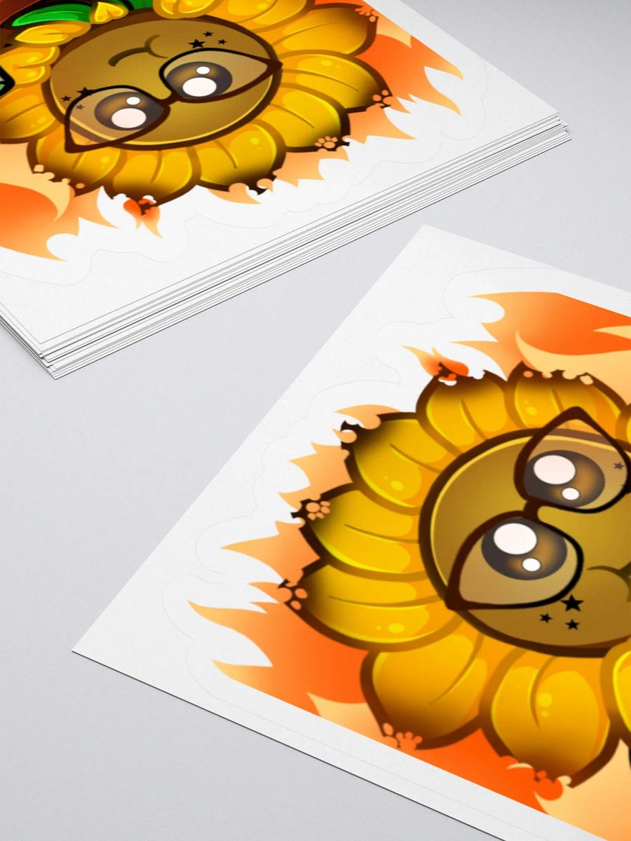 The is FINE Starflower Emote Sticker! product image (10)