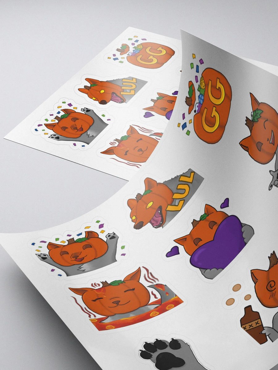 PumpkinWolfPlays Emote Stickers product image (4)
