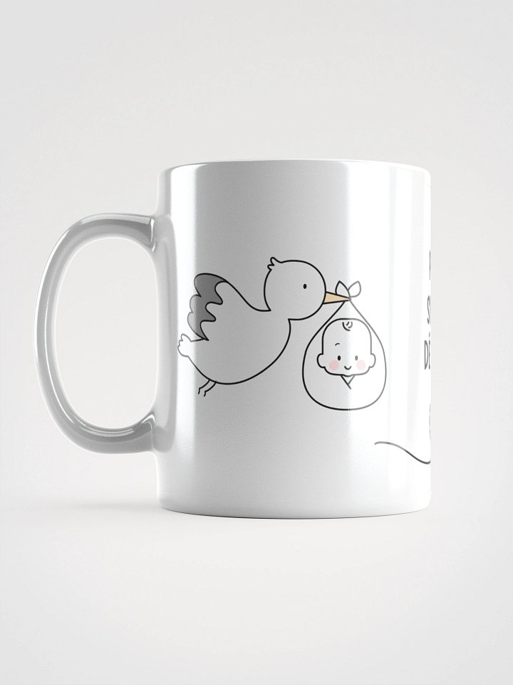 Mug Blanc - Petit Secret Dévoilé - Cigogne Annonce Naissance - Cadeau Original product image (2)