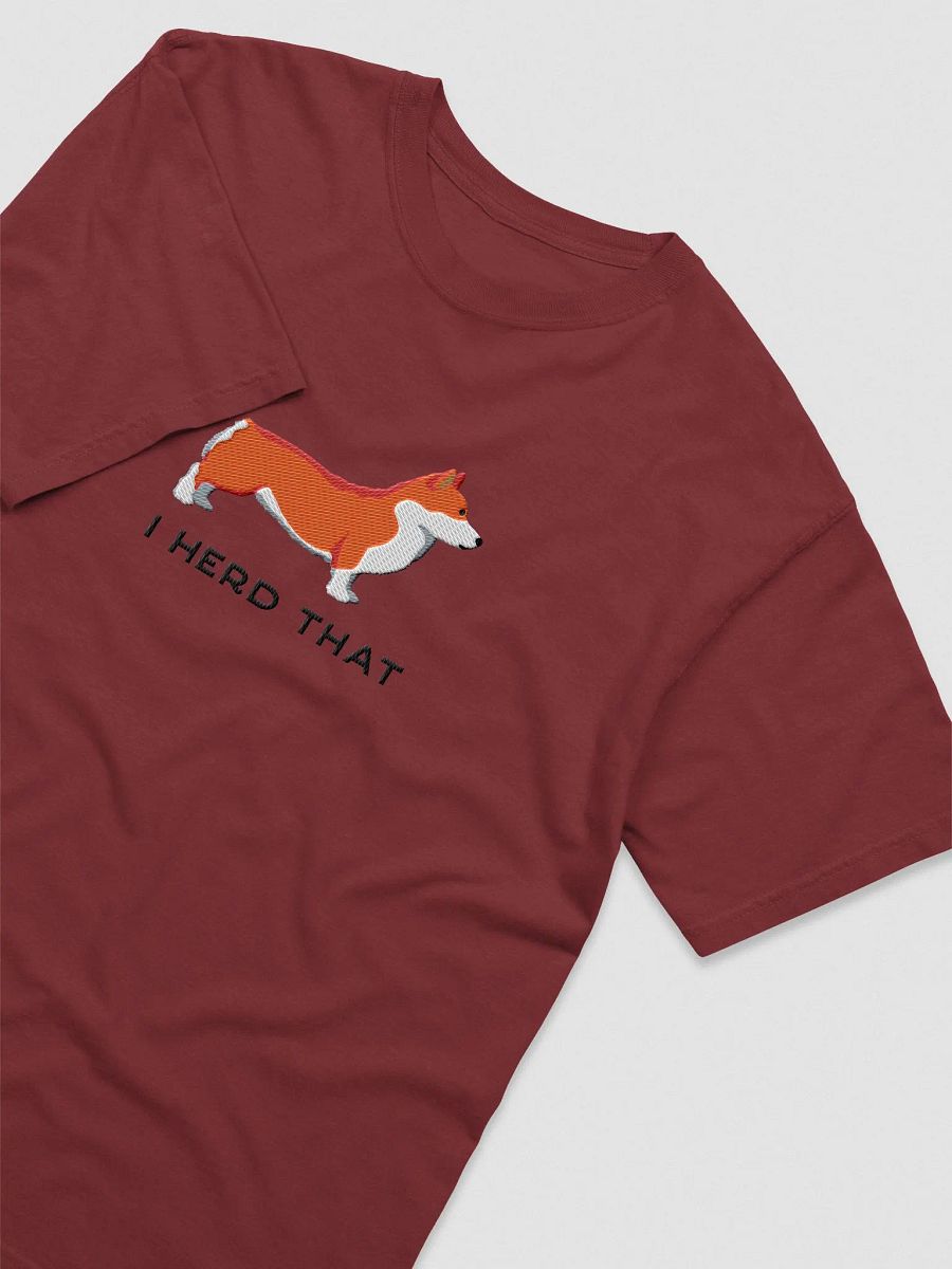 I Herd That T-Shirt(Embroidered) of a Pembroke Welsh Corgi product image (7)