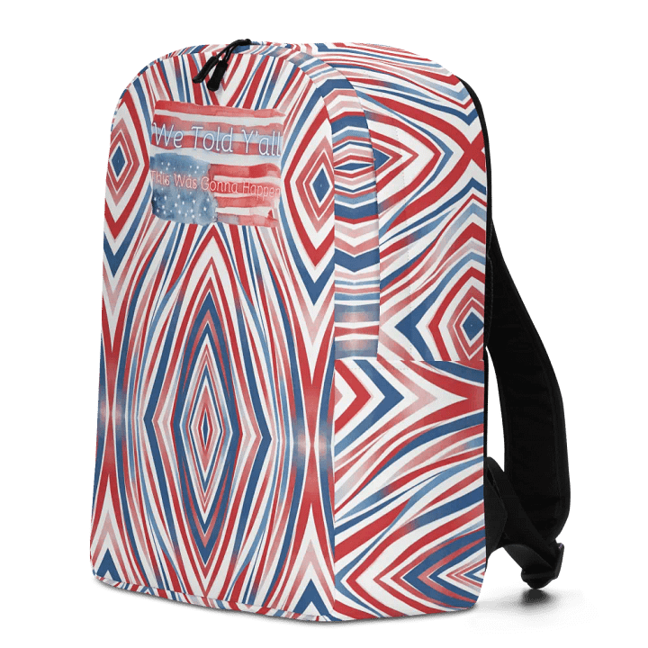 Resistors, We Told Y'all , Backpack product image (2)
