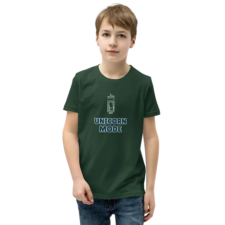Unicorn Mode - Youth Tshirt product image (2)
