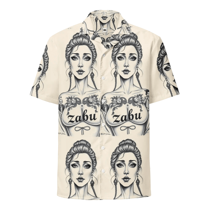 Ink Monochrome Elegance Hawaiian Shirt product image (1)