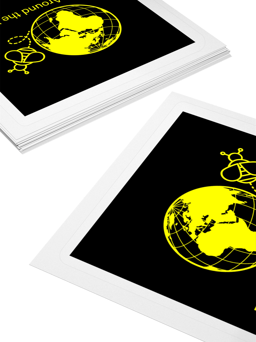 Buzzin Around the World Stickers product image (12)