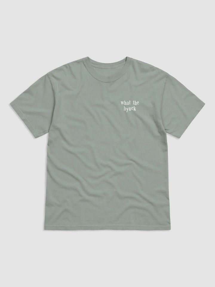 what the hyuck printed shirt product image (1)