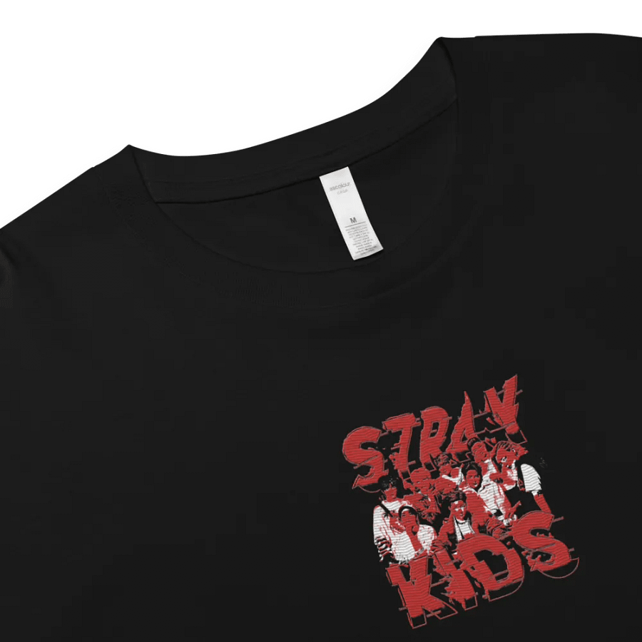 Stray Kids Abstract Red Crop Top product image (4)