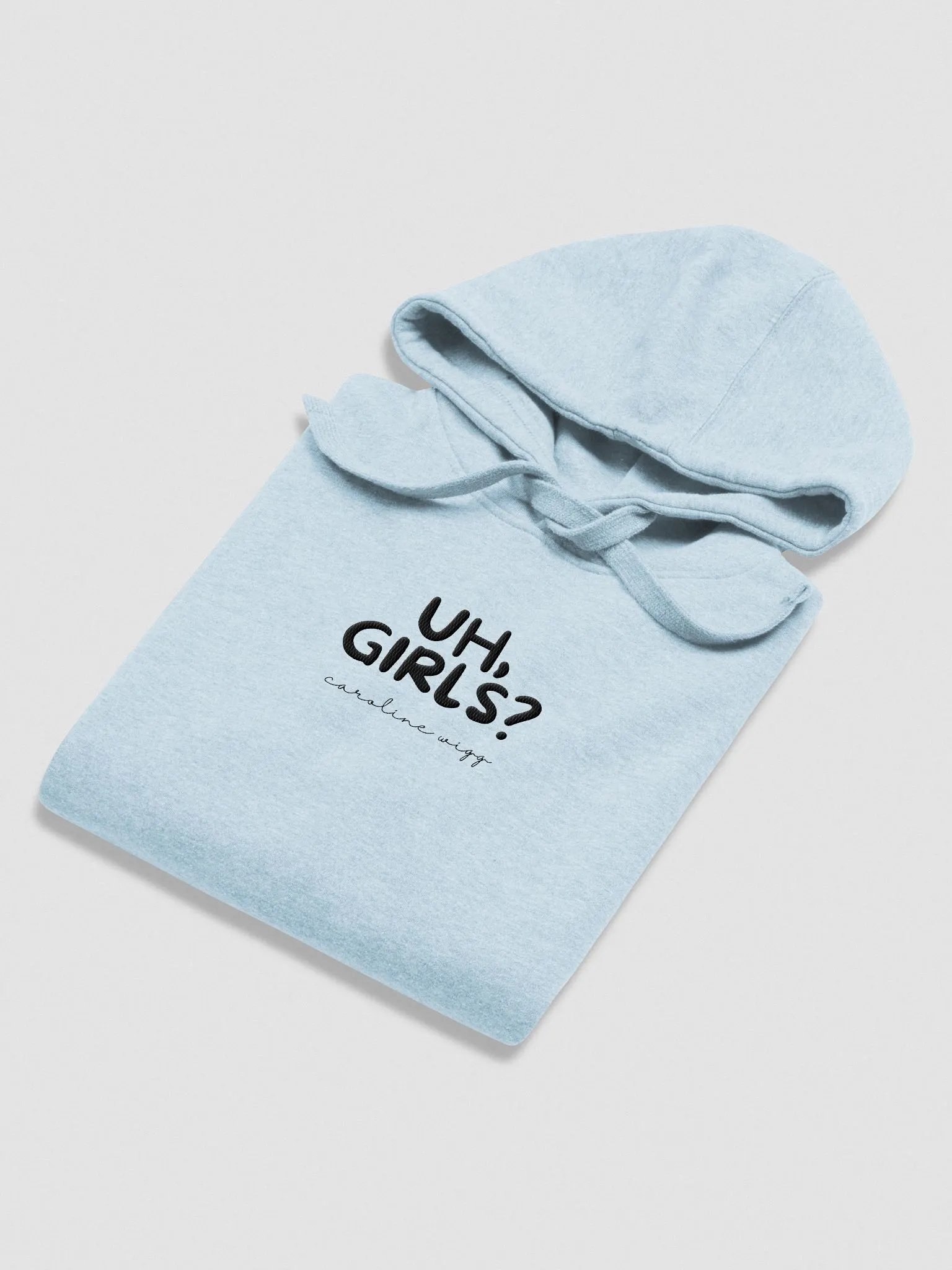UH GIRLS Unisex Embroidered Hoodie - Light Colours product image (4)