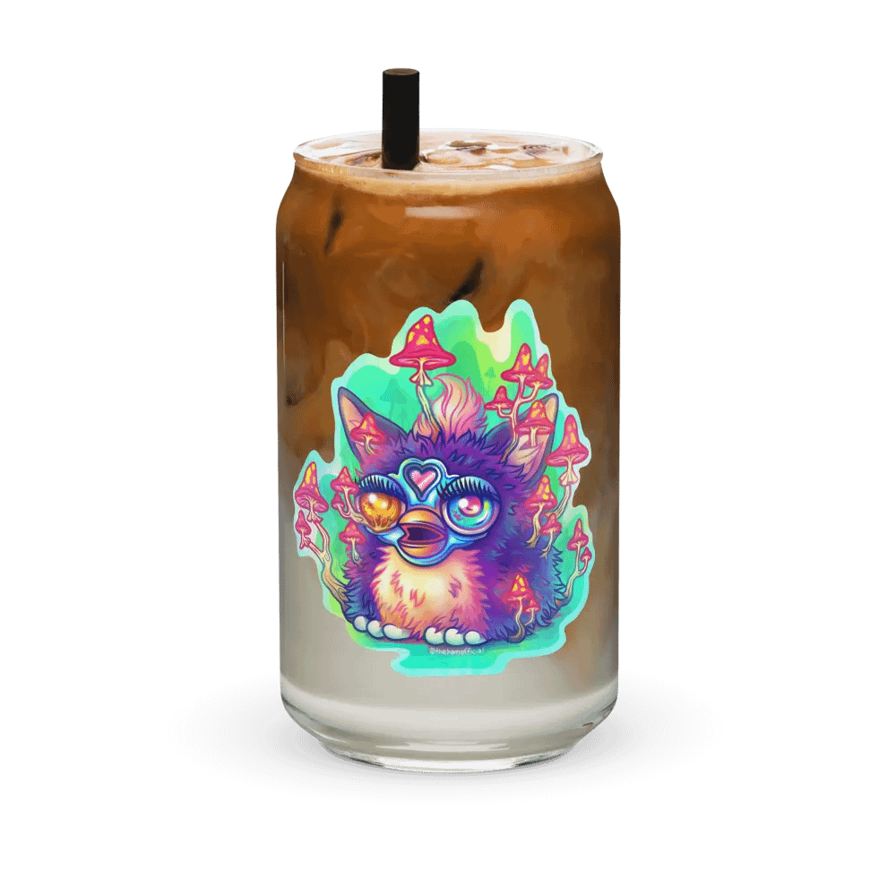 Nostalgia Fungus Creature Can-Shaped Glass product image (7)