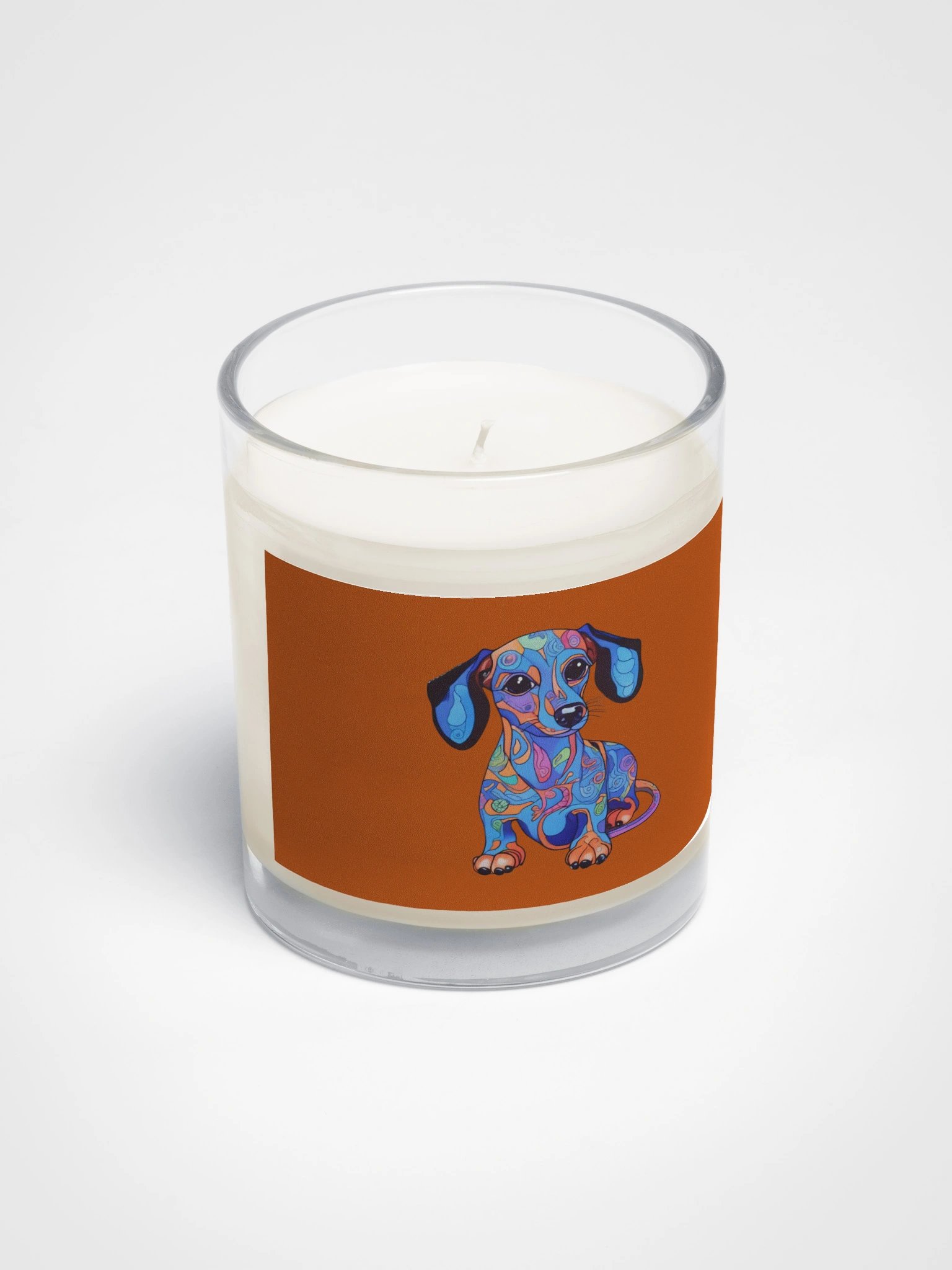 Psychedelic Dachshund #1 - Soy Candle product image (3)