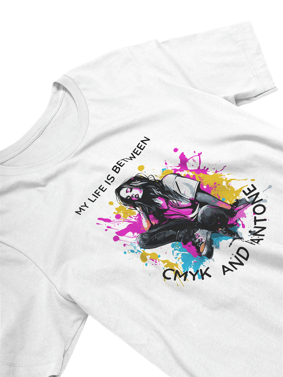 CMYK and Pantone Themed T-Shirt for Graphic Designers product image (7)