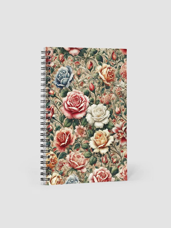 Royal Floral Spiral Notebook product image (1)