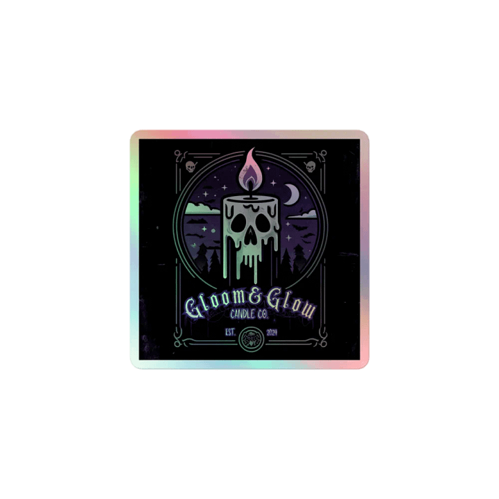 Gloom & Glow Holographic Sticker product image (1)