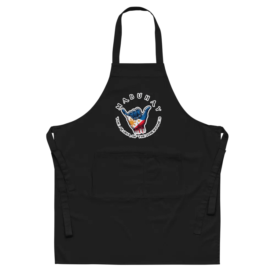 MABUHAY THE ALOHA OF THE PHILIPPINES APRON - SHAKA HANG LOOSE VIBES FOR YOUR KITCHEN product image (8)