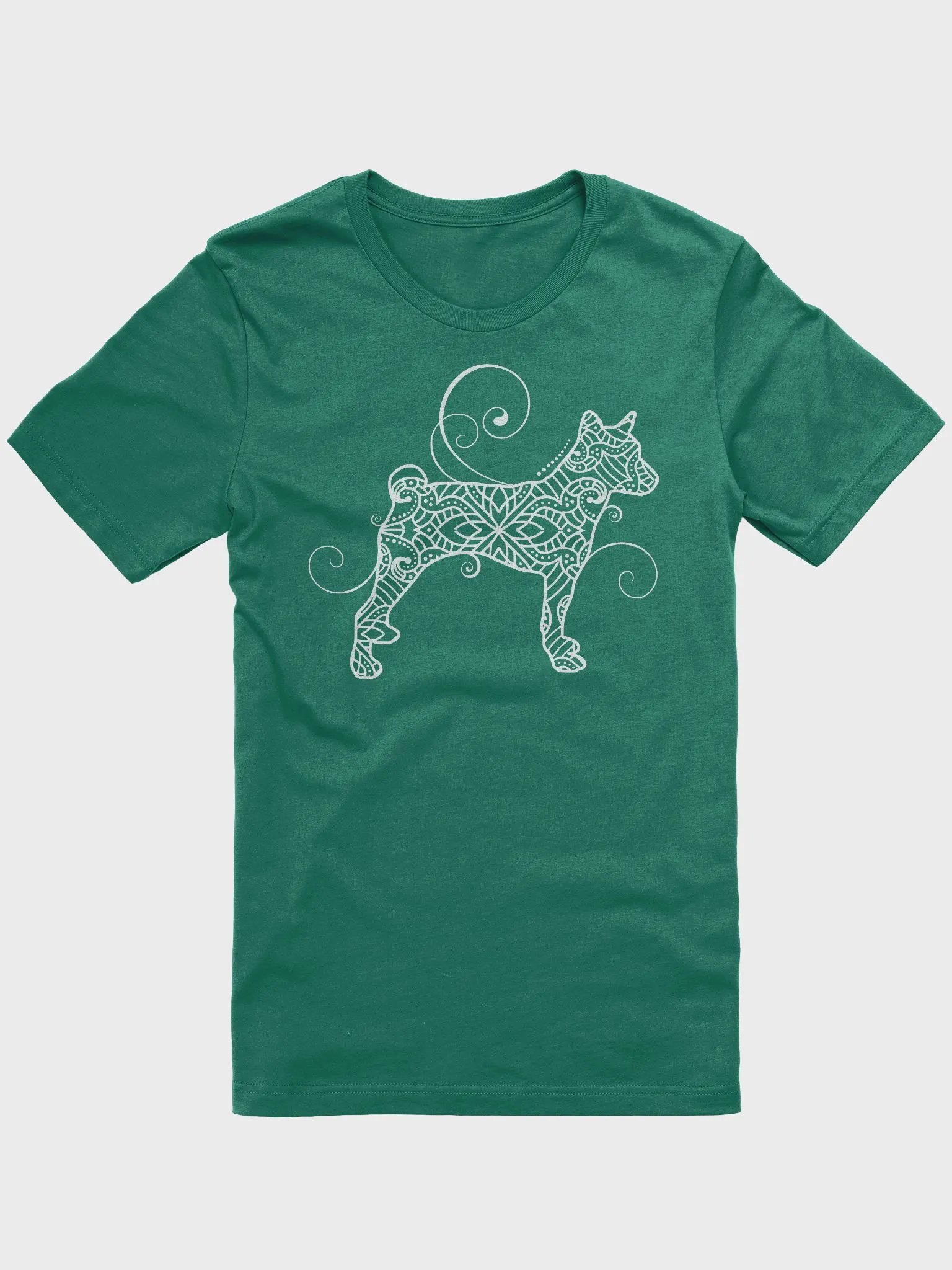 Intricate Dog Mandala T-Shirt - Tribal Boho Dog Lover Tee product image (1)