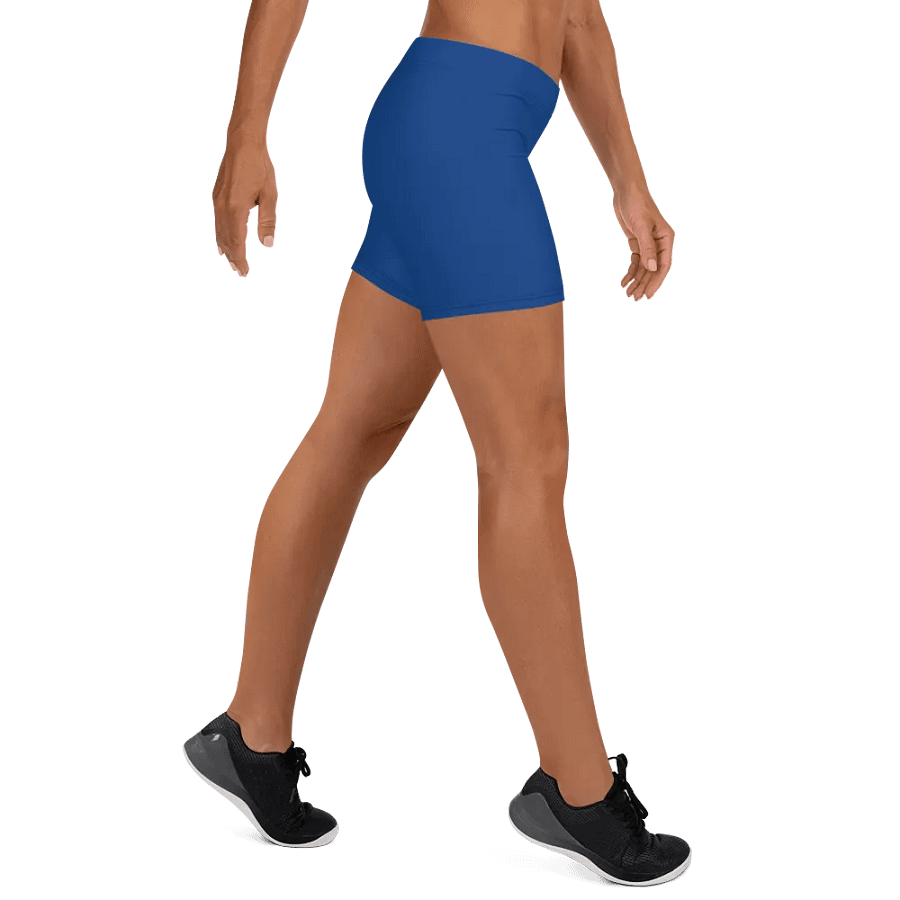 No Quit Club- Blue Bike Shorts product image (10)