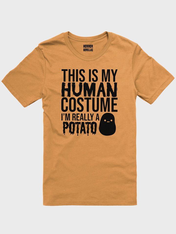 This Is My Human Costume I'm Really A Potato Funny Halloween T-Shirt product image (2)