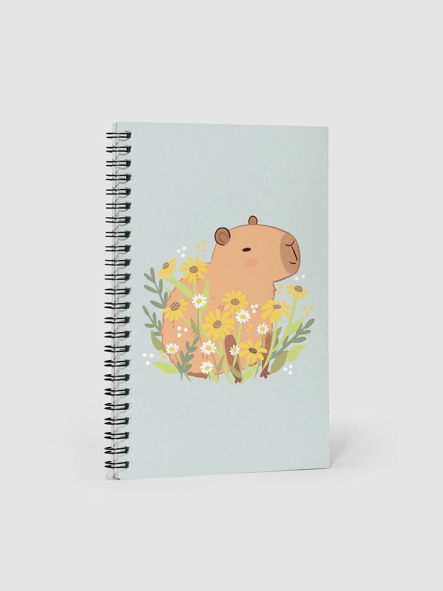 Capybara Dreams Spiral Notebook product image (1)