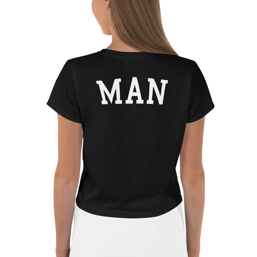 (2 sided) Moth Man crop tee product image (3)
