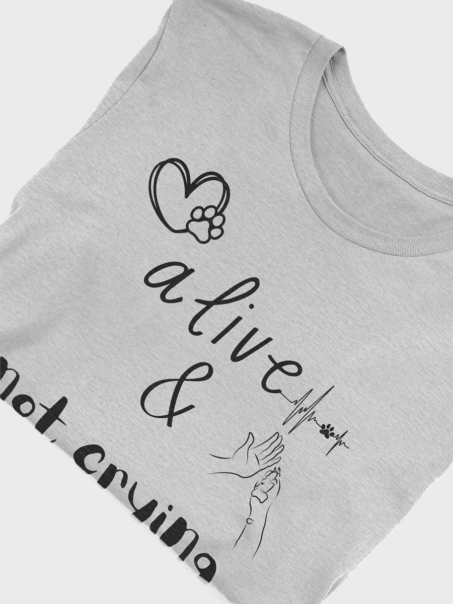 Alive & Not Crying Tee (Black) product image (53)