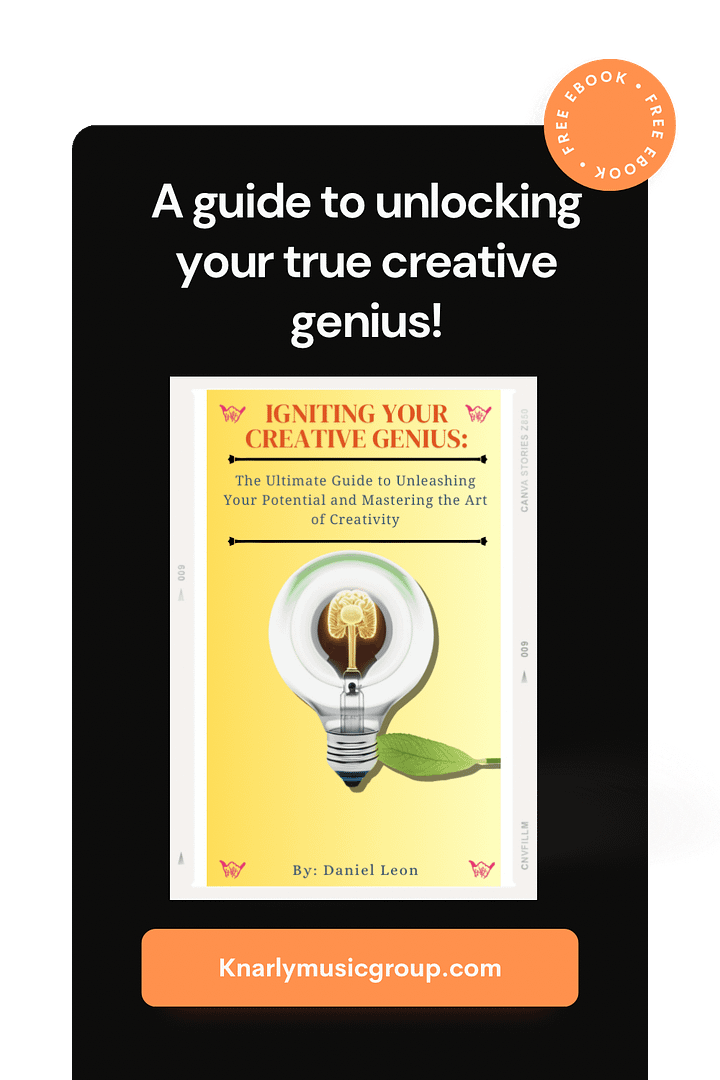(eBook + Audio)Sparking your creative genius: The ultimate guide to unleashing your potential and mastering the art of creativity product image (1)