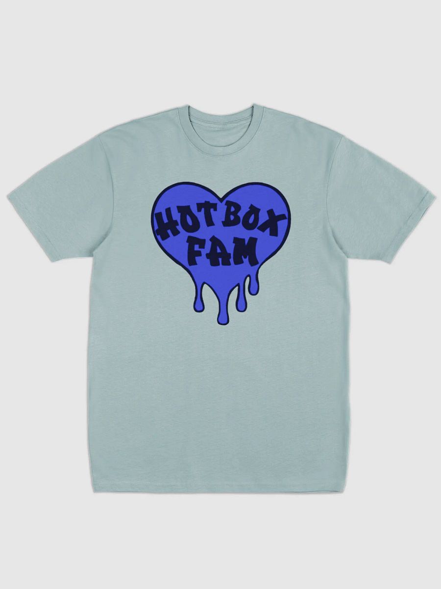UNISEX HOT BOX FAM SOLID ROYAL BLUE LOGO TEE product image (4)