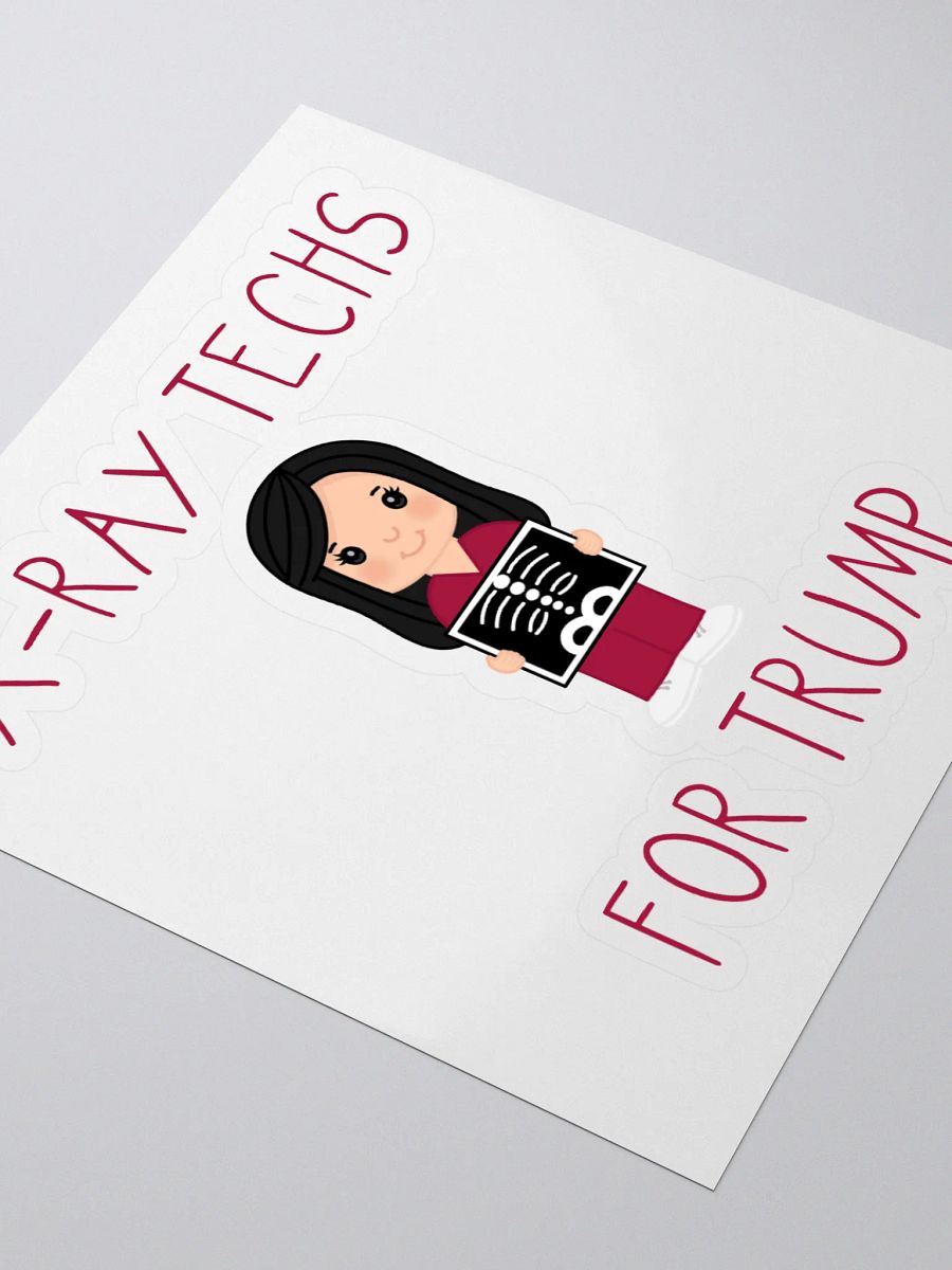 X-Ray Techs For Trump (F) Sticker product image (3)