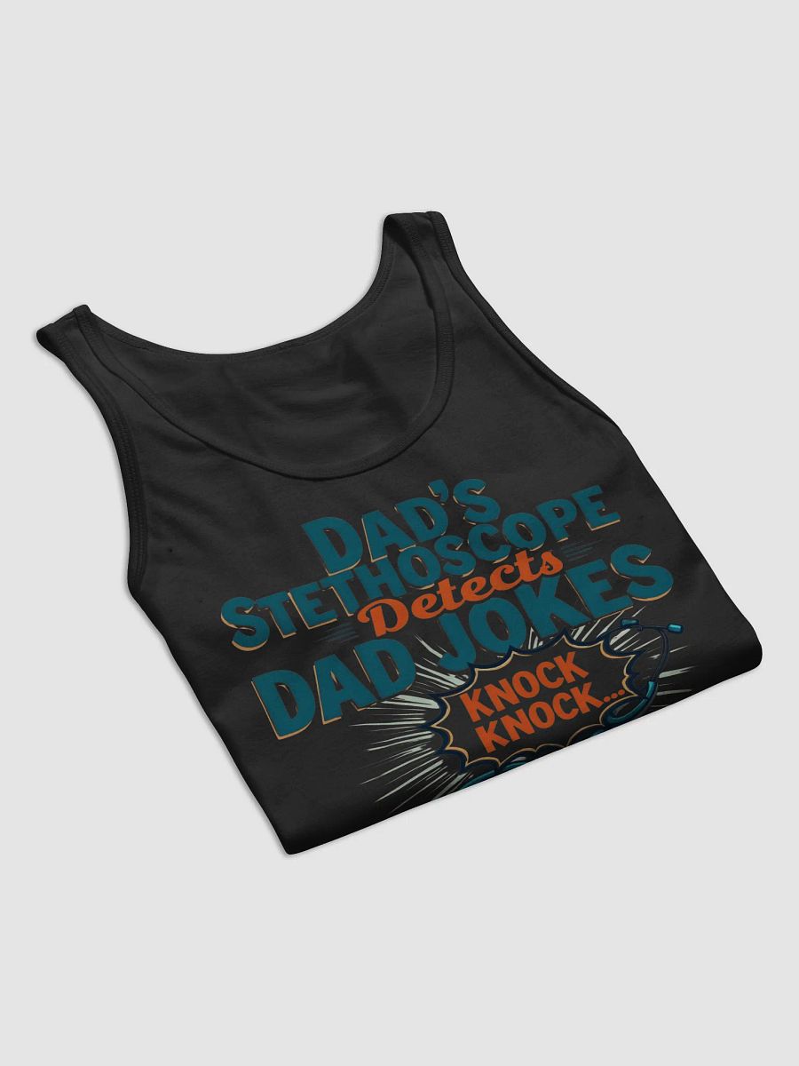 Dad's Stethoscope Humor Jersey Tank product image (46)