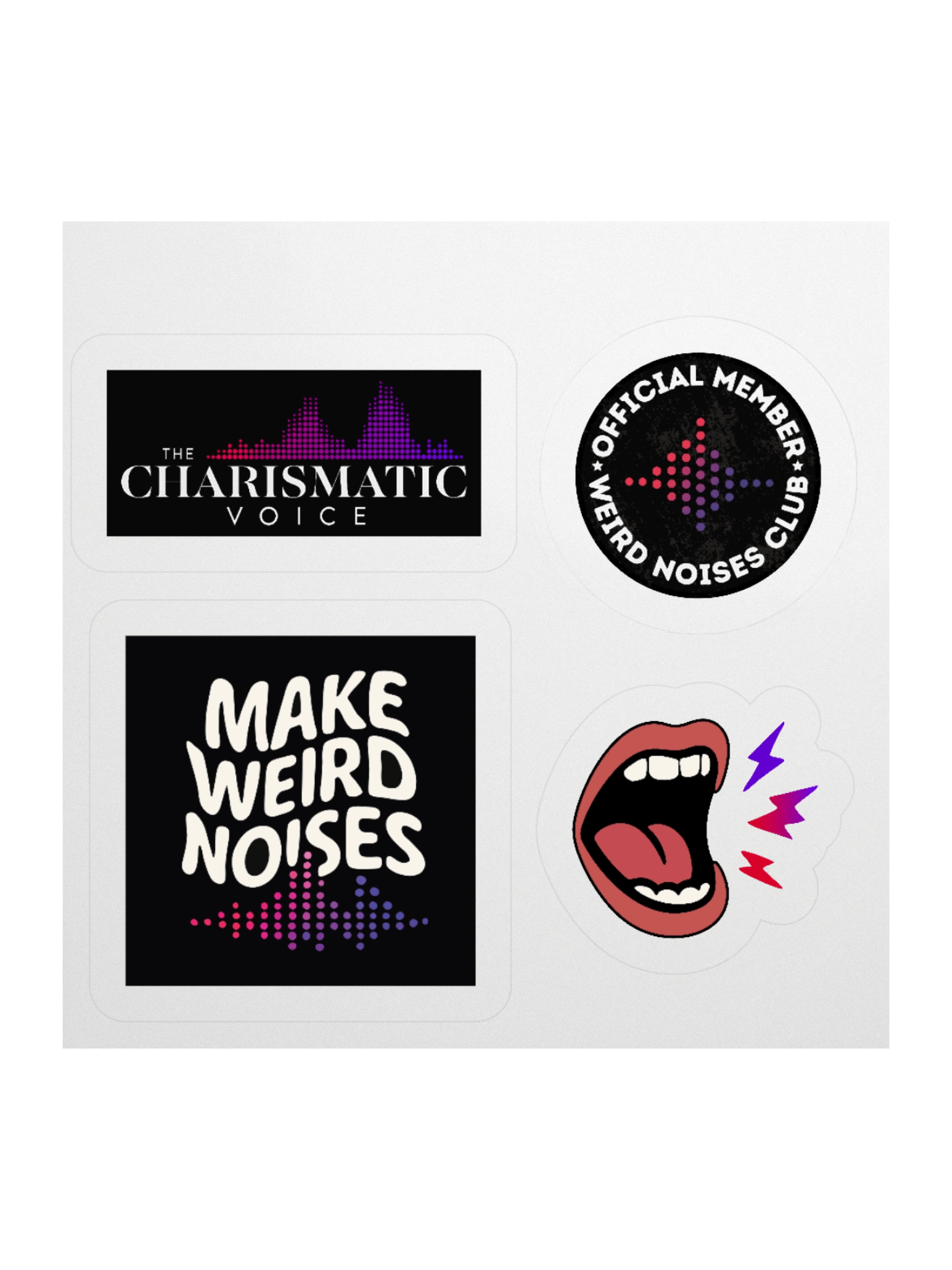 Make Weird Noises Sticker Collection product image (1)
