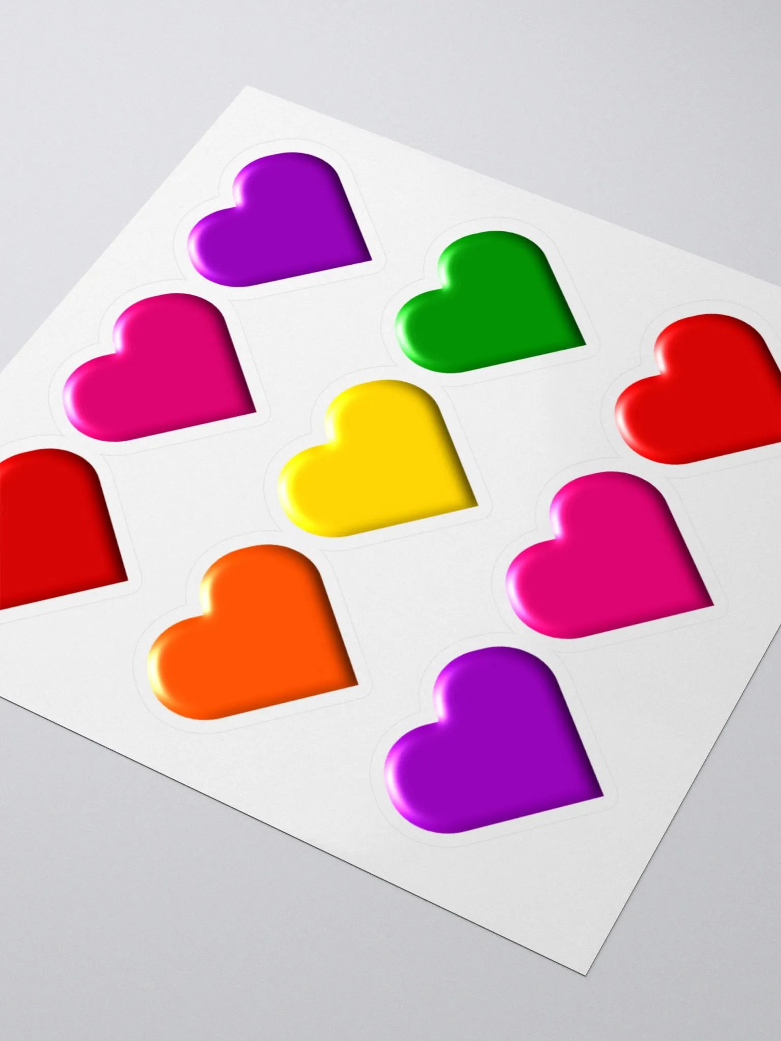 Valentine Hearts Stickers product image (9)