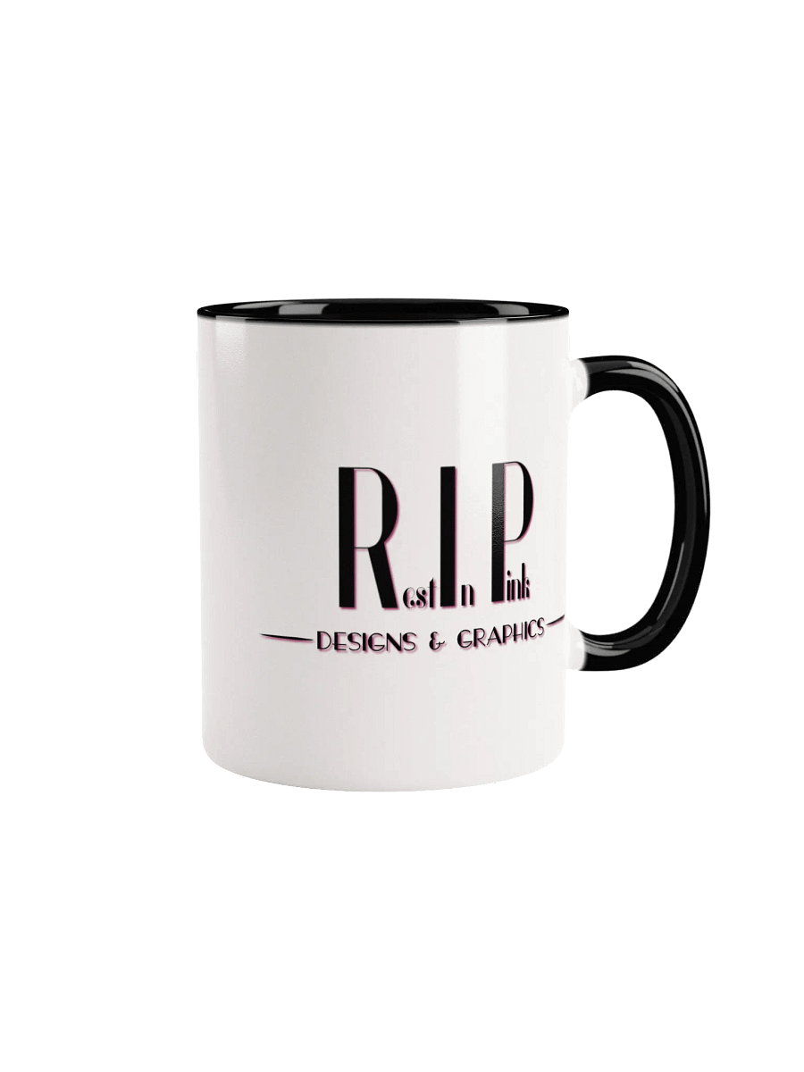 RIP Minimalist Logo - Ceramic Mug - Inside Color product image (1)