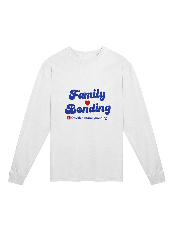 Family Bonding Official Long Sleeve Tee White Fan Shirt product image (1)