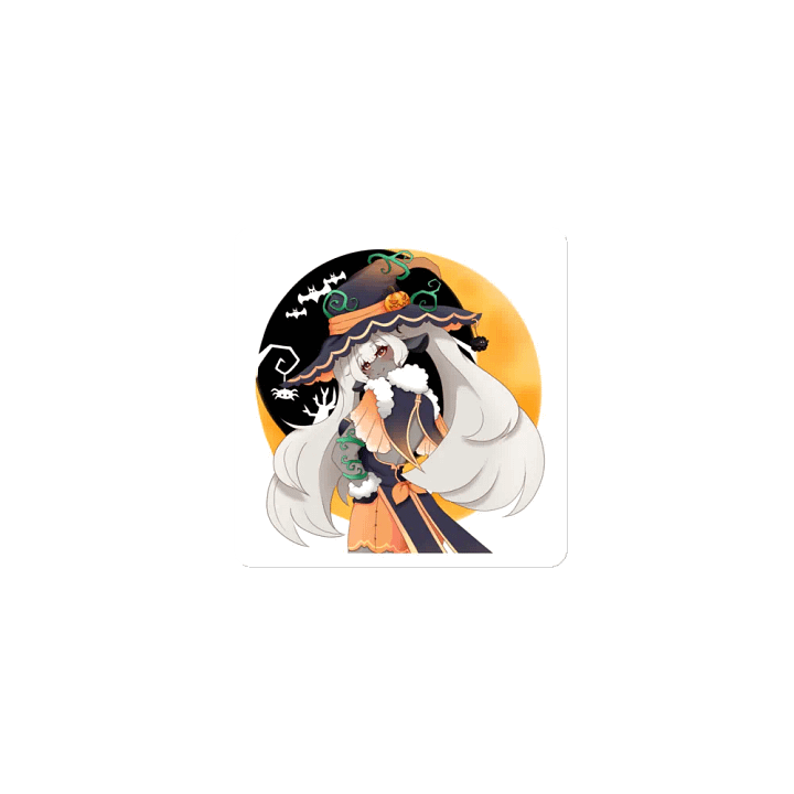 Pumpkin Witch Lila Magnet (Limited Edition) product image (2)