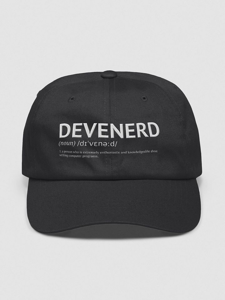 Devenerd cap– Noun. 1: A Person Obsessed with Code product image (3)