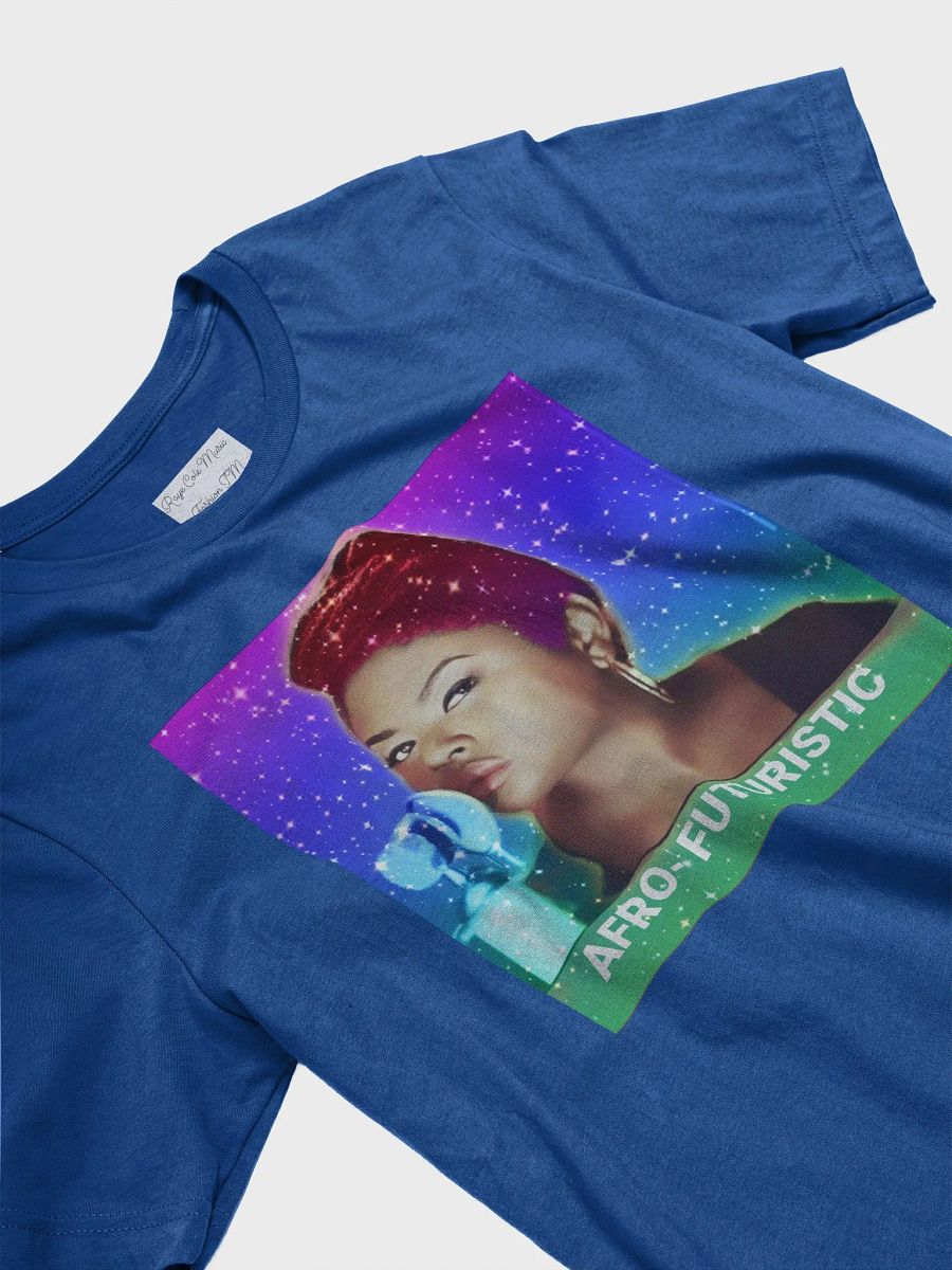 Afro-Futuristic T Shirt Blue product image (3)
