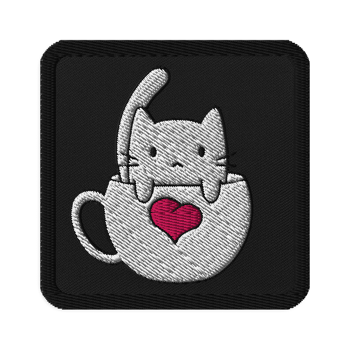 Softie's Café Logo || Embroidered Square Badge product image (1)