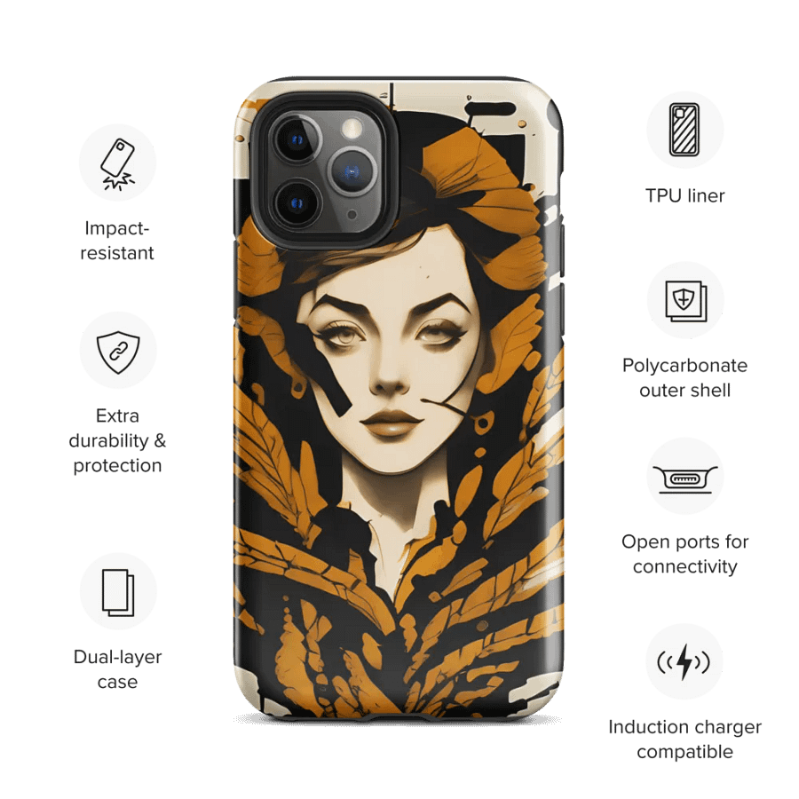 Vintage Retro Women art-Snap Case for iPhone product image (28)