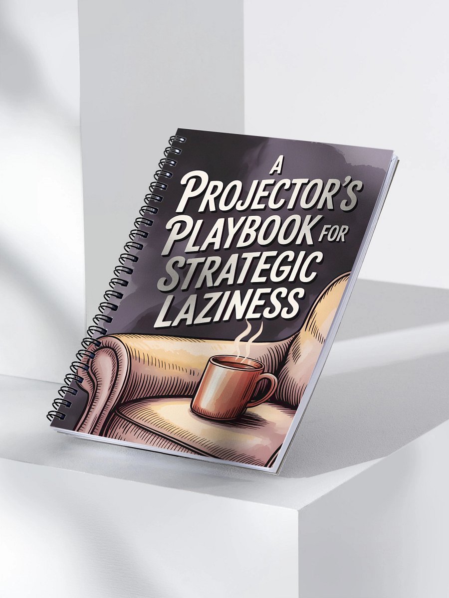 Strategic Laziness Human Design Projector Notebook product image (3)