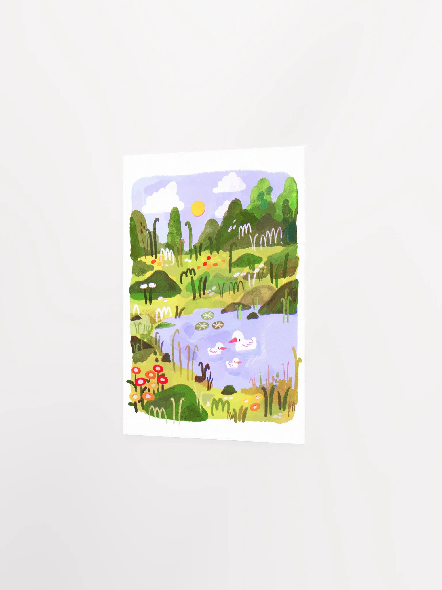 Ducky Landscape Print product image (3)