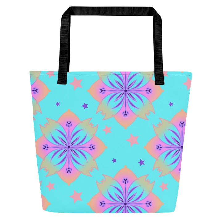 Pretty Pastel Bow Pattern All Over Print Tote product image (1)