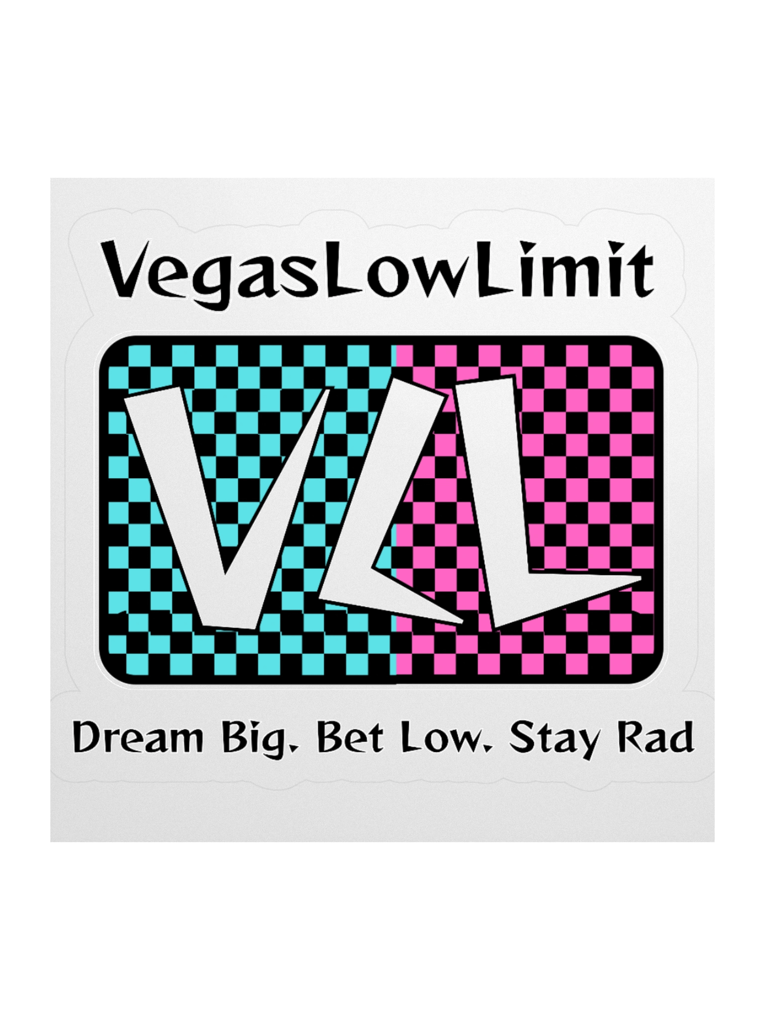 Vegas Low Limit VLL Logo Stickers product image (2)