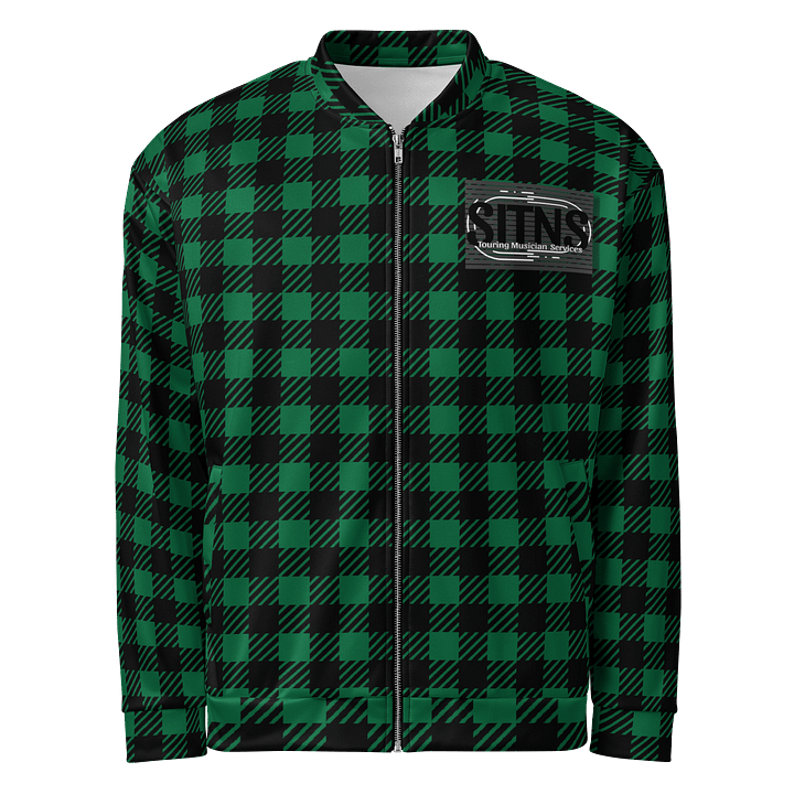 STNS Checkered Chaos Bomber Jacket product image (1)