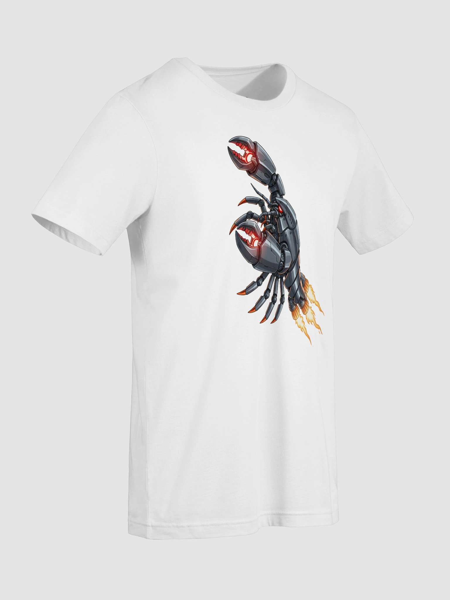 Mecha Lobster-09 T-Shirt | Futuristic Robot Lobster Graphic Tee product image (9)
