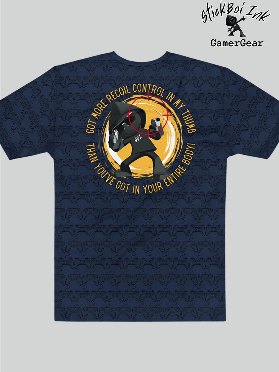 Console Gamer Shirt - Lethal Thumbs by Stickboi Ink product image (1)