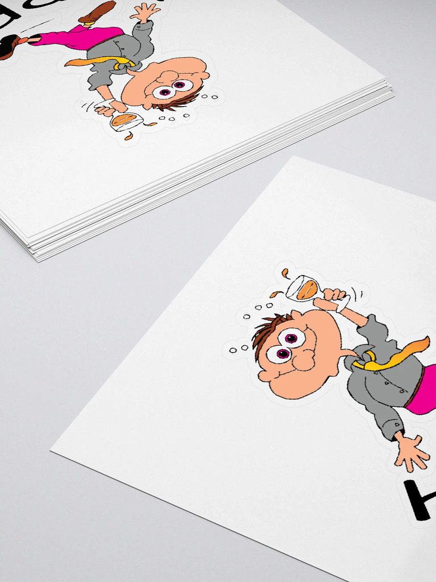 Jubilant Cartoon Celebration Stickers product image (10)