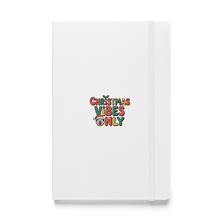 Christmas Vibes Only Hardcover Journal Kiddie Speak product image (1)