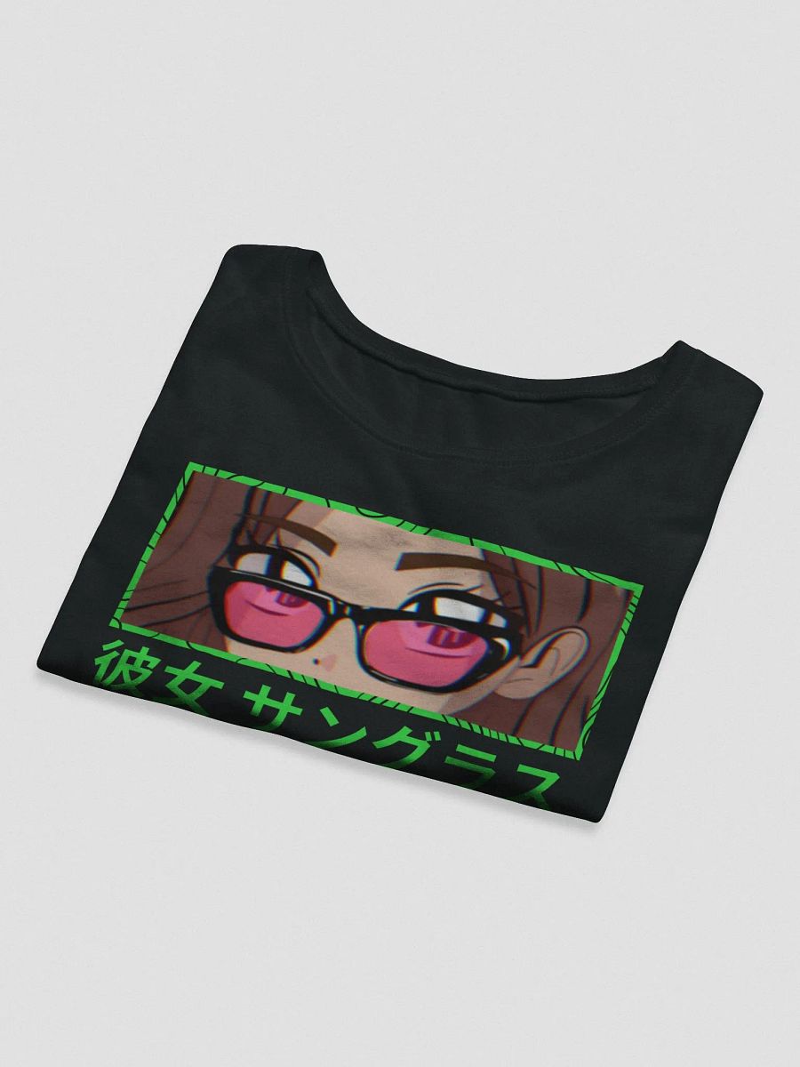 Anime Shades Crop Tee (Lime) product image (4)