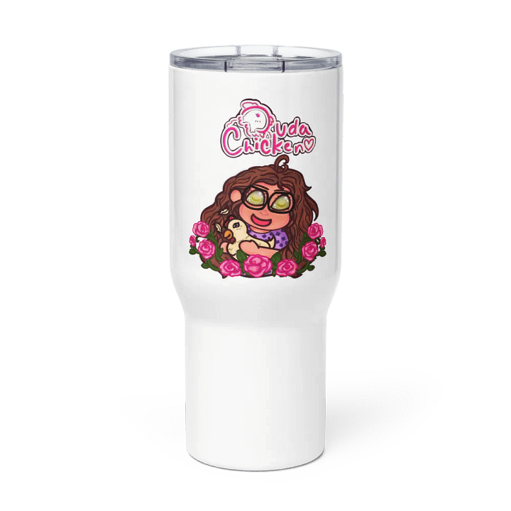 Chick & Roses Travel Mug product image (2)